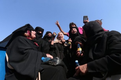 Người dân Syria vui mừng khôn xiết khi đánh bật IS khỏi thành phố