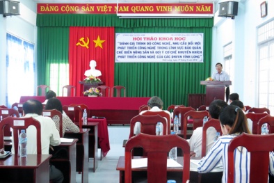Vĩnh Long: Thúc đẩy nhu cầu đổi mới công nghệ trong chế biến nông sản