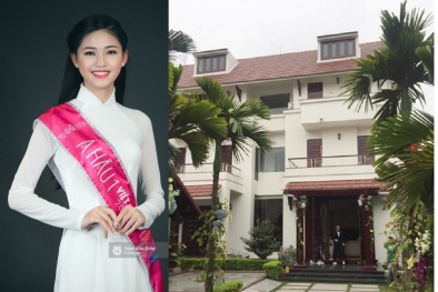 Choáng với gia thế 'danh gia vọng tộc' của Á hậu Thanh Tú