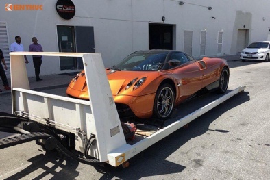 Cận cảnh Pagani Huayra trị giá hơn 80 tỷ của Minh nhựa tại VN