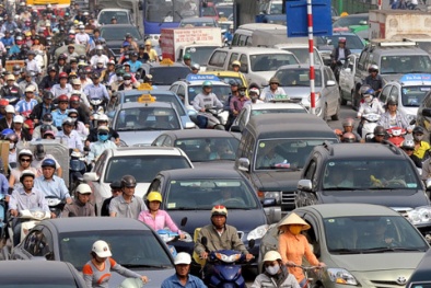 Hà Nội cấm xe máy ngoại tỉnh - Học theo Trung Quốc?