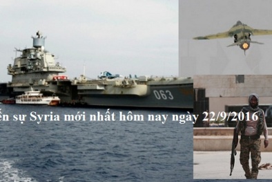 Chiến sự Syria mới nhất hôm nay ngày 22/9/2016: IS bắn rơi máy bay Syria