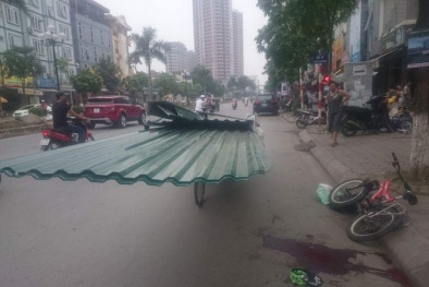 Bị tôn cứa cổ: Bác sỹ BV Bạch Mai hướng dẫn cách sơ cứu