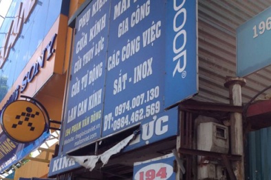 Hiểm hoạ chết người từ những biển quảng cáo mất an toàn
