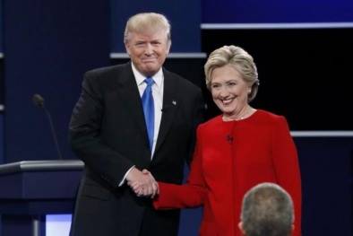 Tranh luận trực tiếp giữa Donald Trump - Hillary Clinton