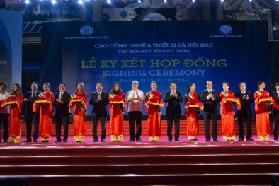 Khai mạc Chợ công nghệ và thiết bị Hà Nội - Techmart Hanoi 2016 
