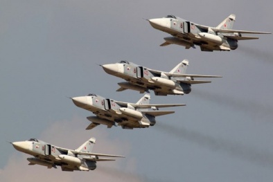 Chiến sự Syria: Nga tăng cường chiến đấu cơ tới Syria bất chấp sự phản đối của Mỹ