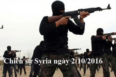 Chiến sự Syria mới nhất hôm nay 2/10/2016: Nga tung thêm chiến đấu cơ đến Syria