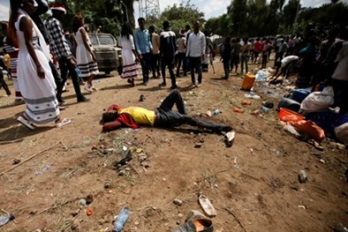 Hàng ngàn người giẫm đạp lên nhau ở Ethiopia gây thương vong lớn