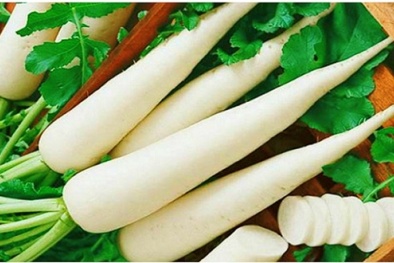 10 công dụng tuyệt vời từ củ cải mà bạn chưa biết