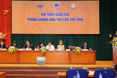 Ung thư ở Việt Nam đứng hàng thứ 2 thế giới
