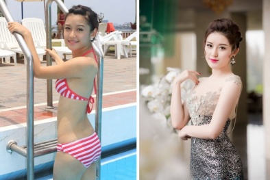 Loạt hình ảnh lột xác nhan  sắc đáng kinh ngạc của sao Việt