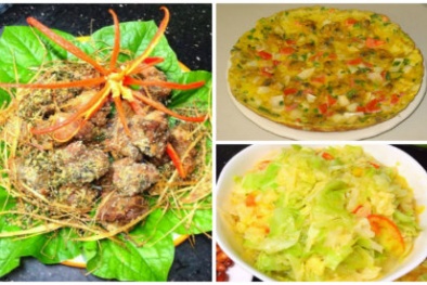 Thực đơn toàn món ngon bổ rẻ quen mà lạ cho bữa tối 