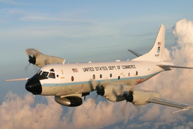 Máy bay WP-3D Orion Mỹ: 'Sát thủ' săn bão không đối thủ