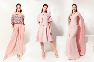 Hoa hậu Trần Thị Quỳnh sành điệu với thời trang mùa thu ngọt ngào