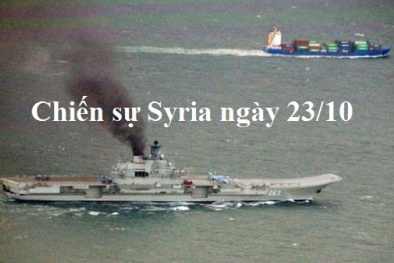 Chiến sự Syria mới nhất ngày 23/10/2016: Syria bắn hạ máy bay Thổ Nhĩ Kỳ