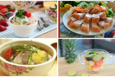 Gợi ý thực đơn cuối tuần ngon hơn cả ăn tiệm