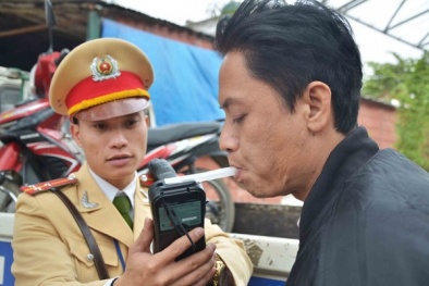 Mức phạt hành vi uống rượu, bia điều khiển phương tiện giao thông
