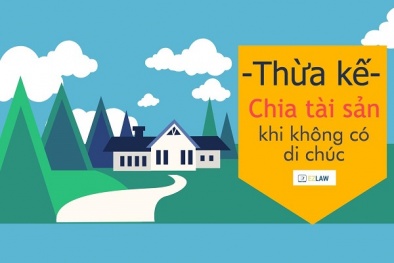 Việc chia tài sản thừa kế nếu không có di chúc thế nào?