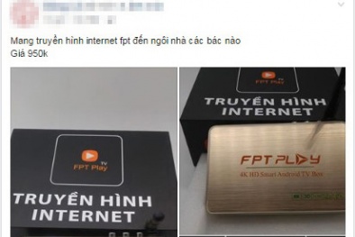 Cảnh giác với thiết bị FPT Play Box giả xuất hiện trên thị trường