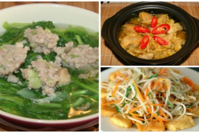 Thực đơn cơm tối 'mùa nào thức ấy' tuyệt ngon