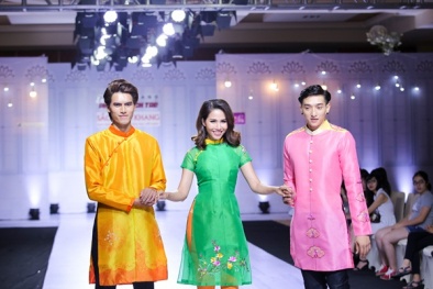 Đón đầu xu hướng áo dài chào Tết Đinh Dậu 2017 