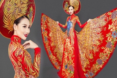 Hoàng Thu Thảo bật mí trang phục dân tộc dự thi HH châu Á Thái Bình Dương