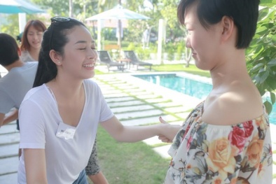 Mai Thanh Hà đáng yêu khó cưỡng khi học diễn xuất 