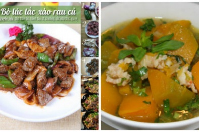 Thực đơn cuối tuần chỉ 2 món nhưng cực chất