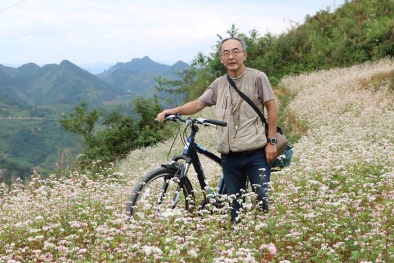 Ngưỡng mộ cụ ông người Nhật Bản yêu Hà Giang, mê văn hóa Lô Lô
