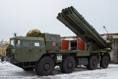 Pháo phản lực BM-30 Smerch là cơn ác mộng của mọi loại tăng