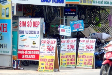 Vì đâu 12 triệu thuê bao sim rác bị khóa và thu hồi?