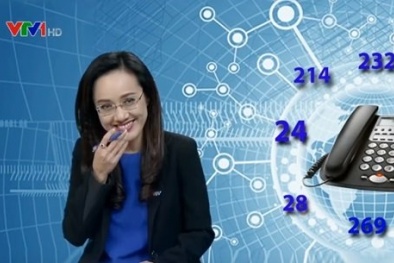 MC Hoài Anh lần thứ 2 gặp sự cố trên sóng Thời sự trực tiếp