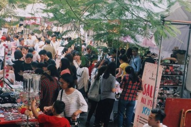 Mua sắm thả ga - xem phim miễn phí tại Hoa Học Trò's Weekend Fair