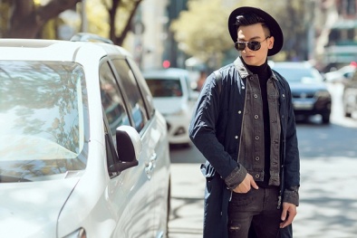 Lê Xuân Tiền gợi ý trang phục thu đông cho nam hút trọn ánh nhìn