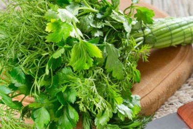 Tiêu diệt tế bào ung thư từ các loại rau thơm