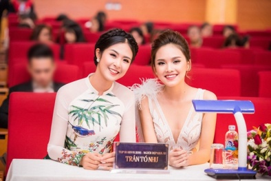 Ngọc Hân- Tố Như đọ sắc tại chung kết Nữ sinh thanh lịch Học Viện Ngân Hàng