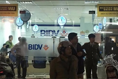 Từ vụ cướp ngân hàng ở Huế, chuyên gia ‘hiến kế’ việc cần làm khi bị tấn công