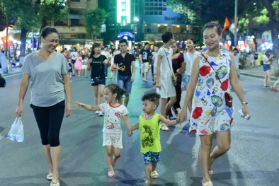 Hà Nội không tổ chức phố đi bộ quanh Hồ Gươm dịp Tết Nguyên đán