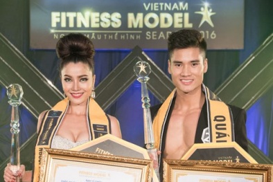 Lộ diện Quán quân Người mẫu thể hình Việt Nam 2016