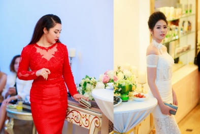 Bảo Trâm Idol nổi bật trong sắc đỏ của Lễ Giáng sinh 