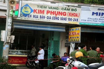 Đã bắt được 2 nghi can trong vụ cướp tiệm vàng táo tợn ở Tây Ninh