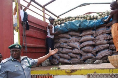 Tin tức cảnh báo nổi bật: Nigeria thu giữ gạo giả nghi của Trung Quốc