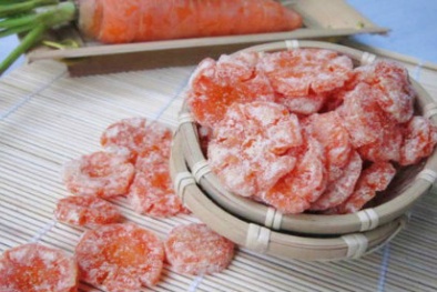 Cách làm mứt cà rốt siêu ngon đãi khách ngày Tết