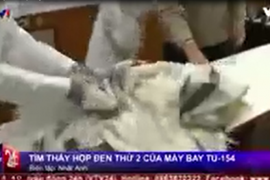 Tìm thấy hộp đen thứ 2 của chiếc máy bay Tu-154