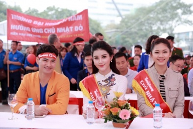 Á hậu Huyền My rạng rỡ dự ngày hội hiến máu sau loạt scandal ‘tai bay vạ gió’