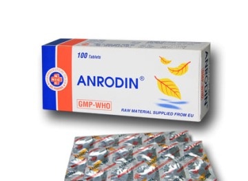 Đình chỉ lưu hành thuốc ho dạng viên nén Anrodin 
