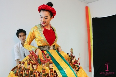 Hé lộ quốc phục của Lệ Hằng tại Miss Universe 2016