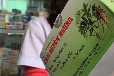 Cảm Xuyên Hương 'phớt lờ' lệnh thu hồi sản phẩm kém chất lượng?