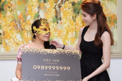 Nữ đại gia không trả tiền, Ngọc Trinh mời đấu giá lại siêu sim 0989999999